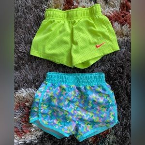 Mesh Nike and Sketchers Toddler Athletic Shorts bundle/lot